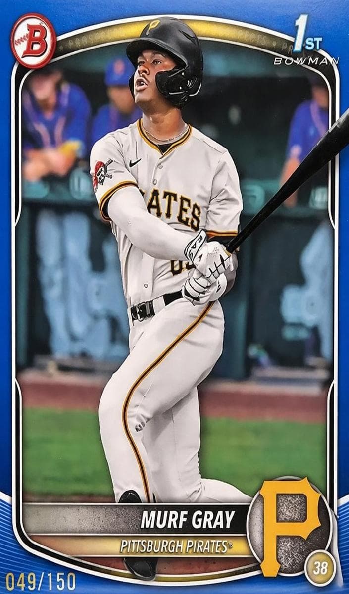 Murf Gray trading card