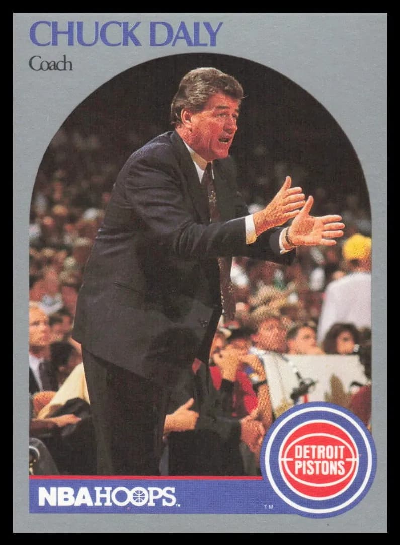 Chuck Daly trading card