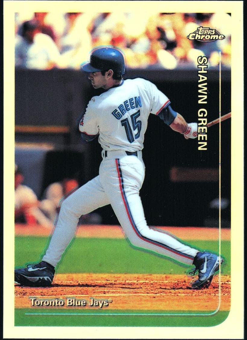 Shawn Green 1999 topps Topps Chrome