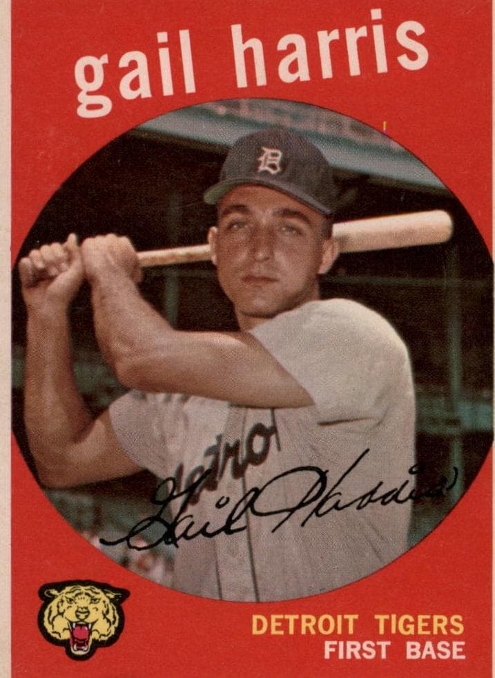 Gail Harris 1959 topps Topps