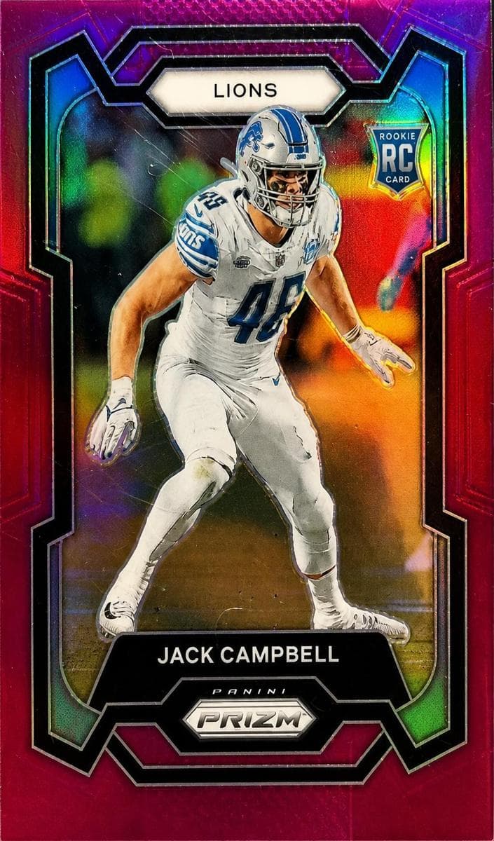 Jack Campbell trading card
