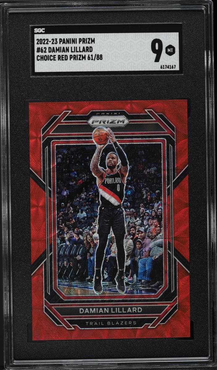 Damian Lillard 2022 panini Panini Prizm