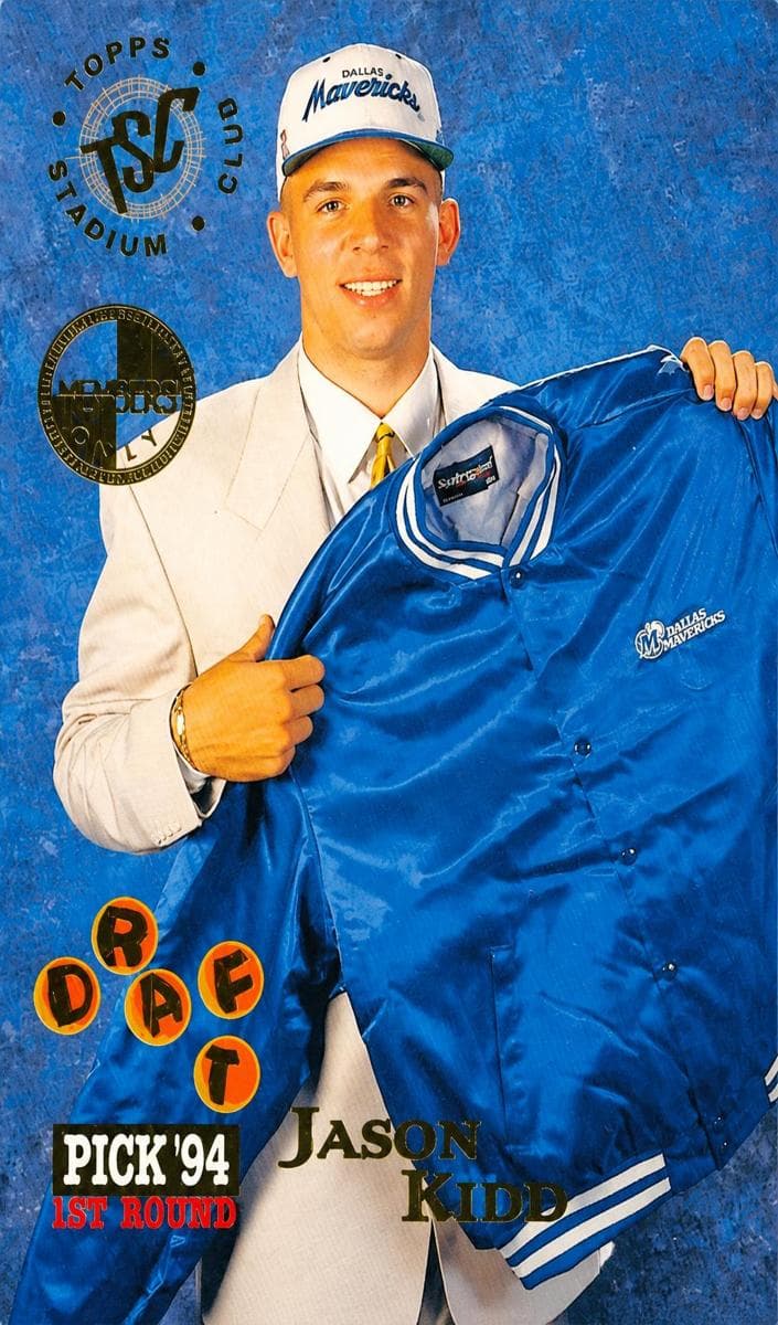 Jason Kidd 1994 unknown Stadium Club