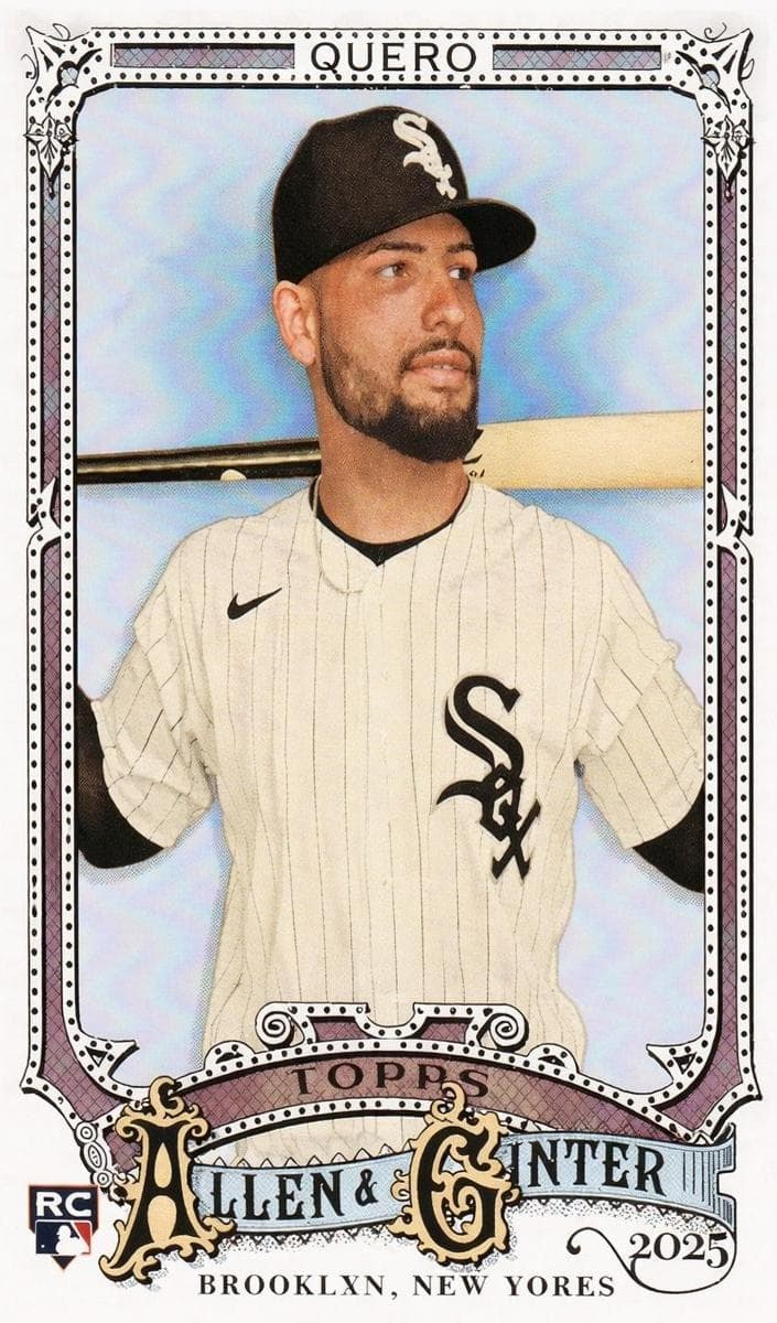 Edgar Quero 2025 topps Topps Allen & Ginter X