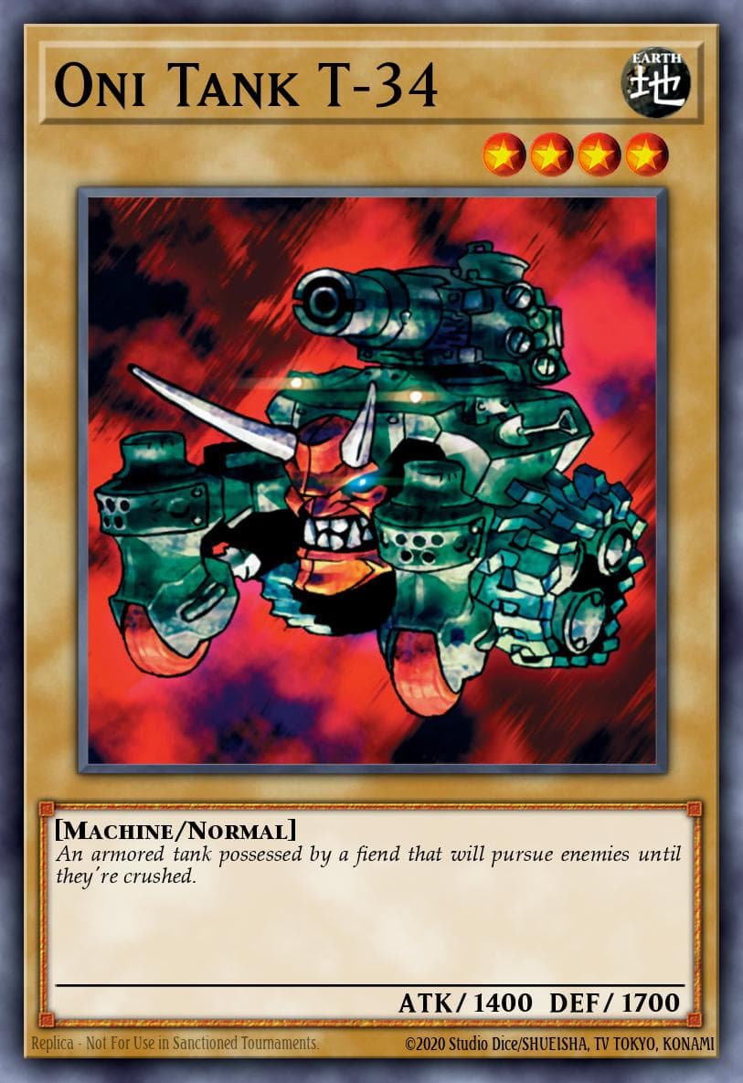 Oni Tank T-34 #PSV-059