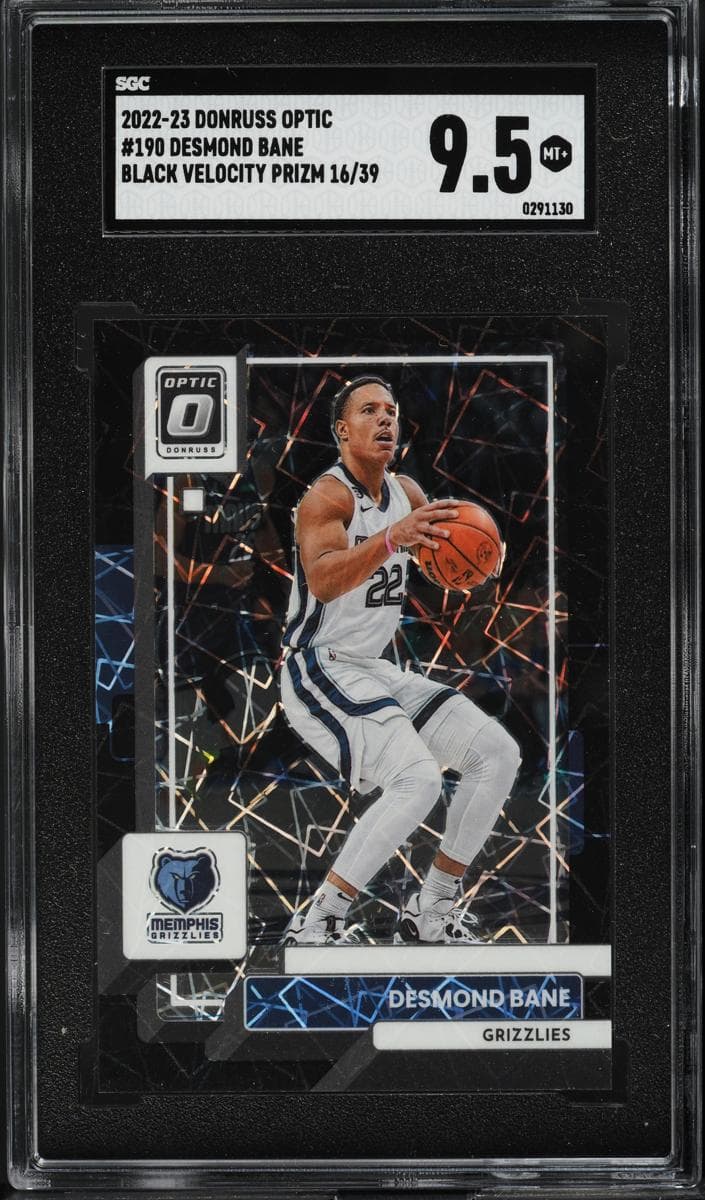 Desmond Bane 2022 panini Donruss Optic