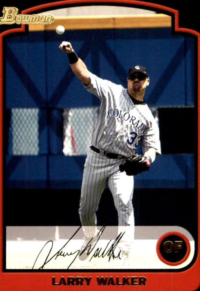 Larry Walker 2003 bowman Bowman