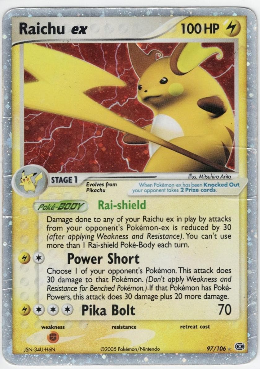 Raichu ex #97