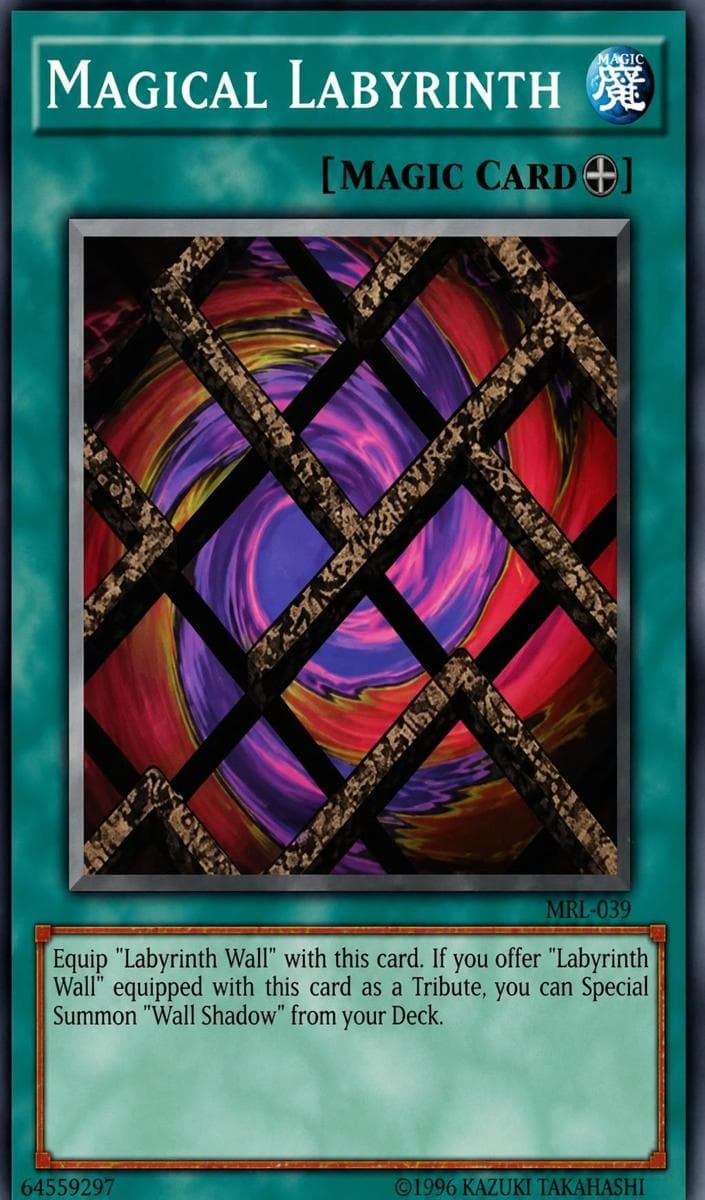 Magical Labyrinth 2002 Yu-Gi-Oh! Magic Ruler 1st Edition