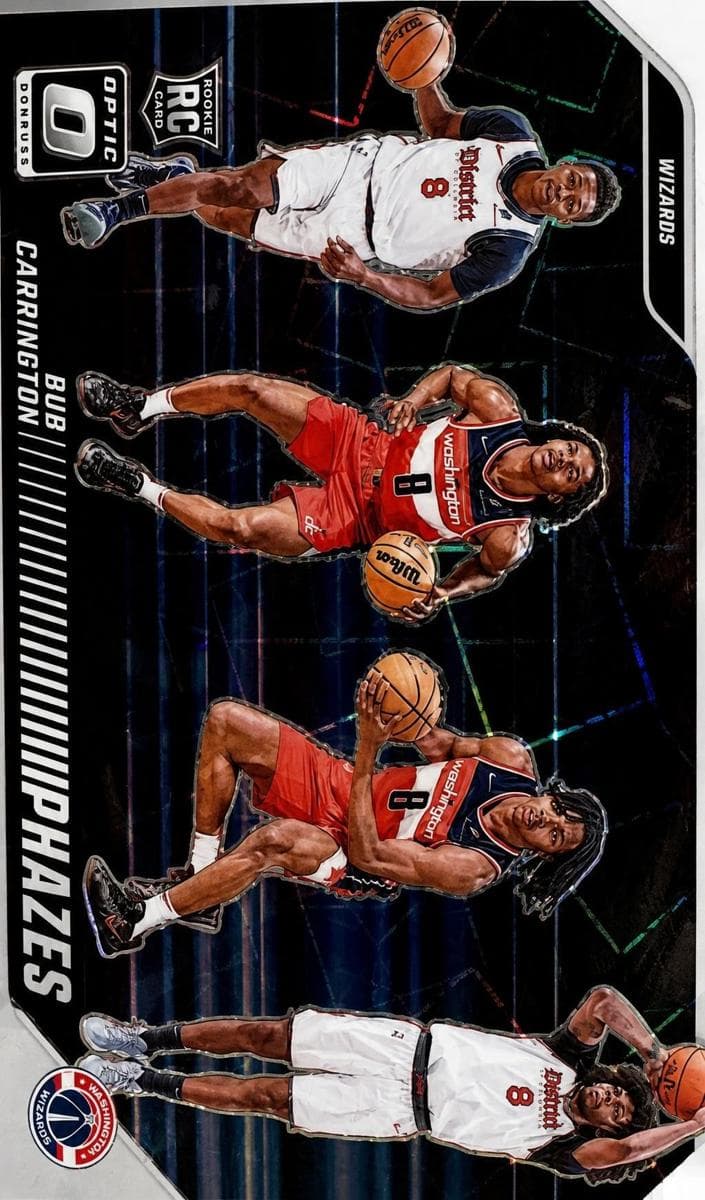 Bub Carrington 2024 panini Donruss Optic