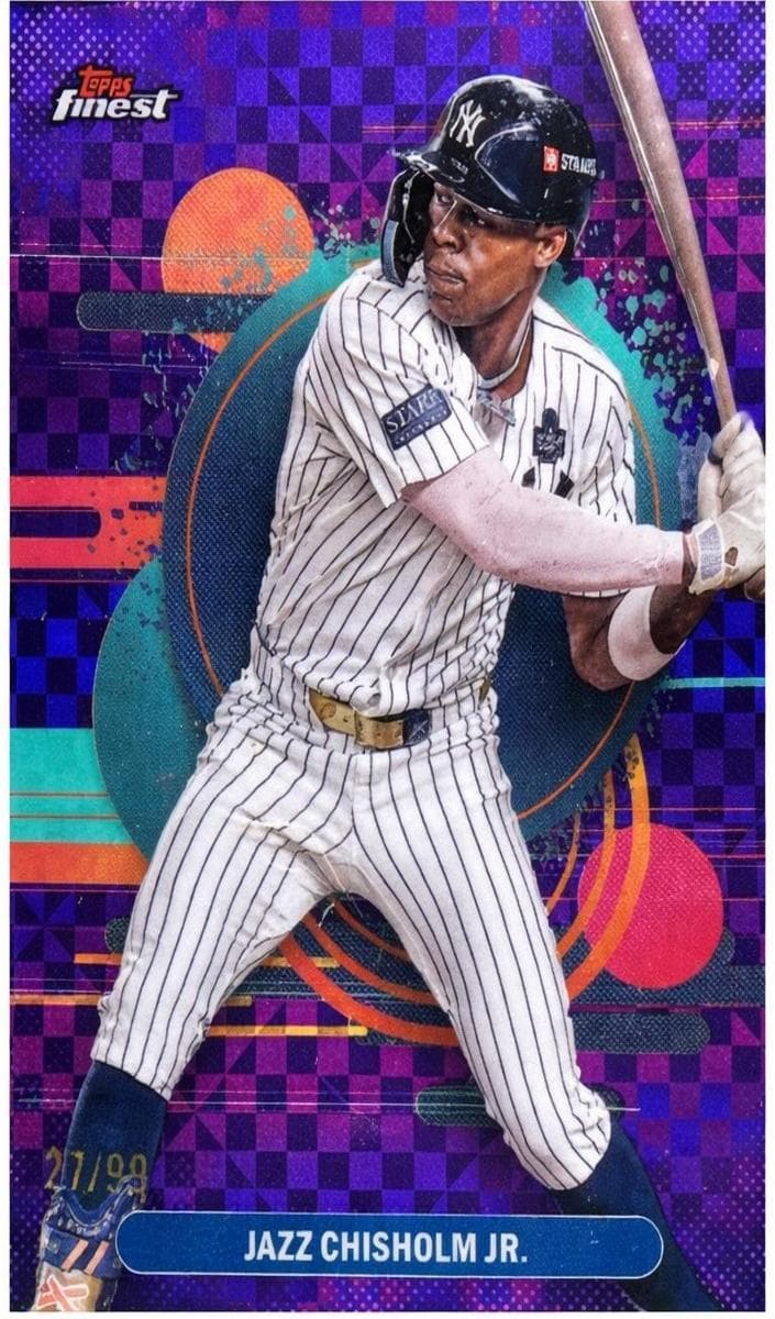 Jazz Chisholm Jr. 2025 topps Topps Finest