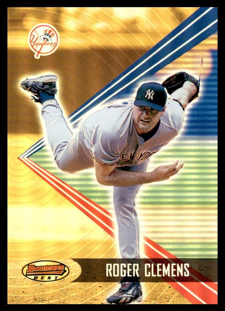 Roger Clemens 2001 bowman