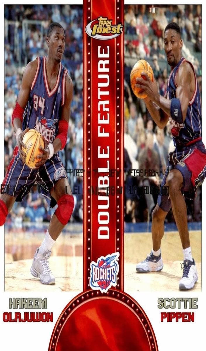 Hakeem Olajuwon / Scottie Pippen 1999 unknown