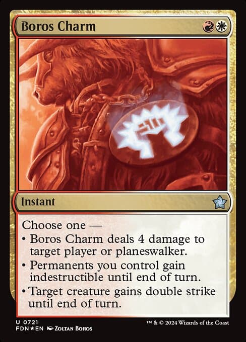 Boros Charm 2022 Magic: The Gathering New Capenna Commander