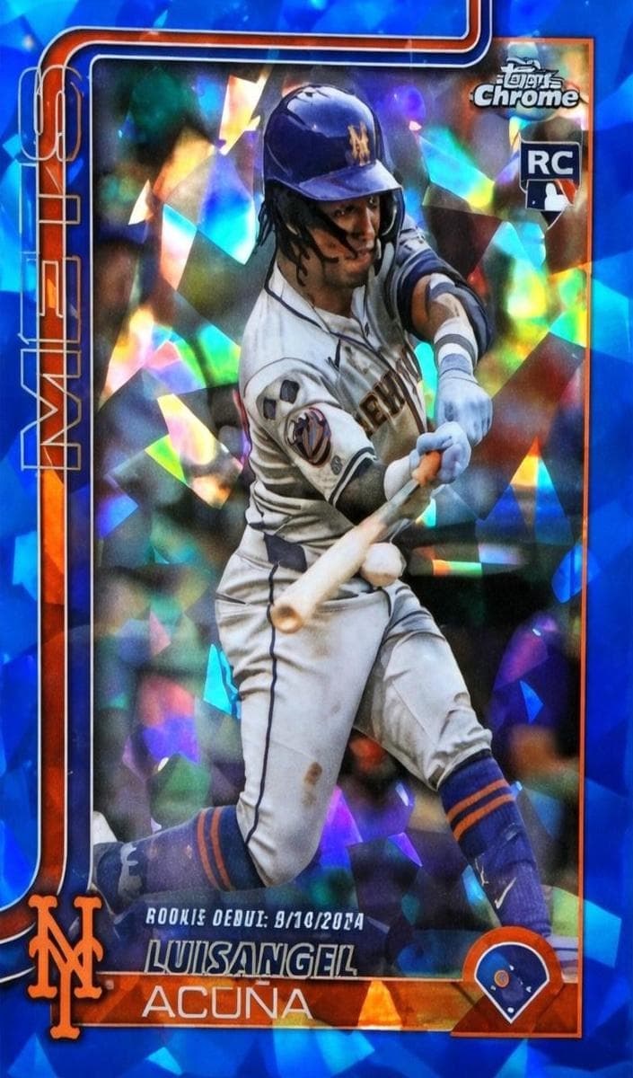 Luisangel Acuña 2025 topps