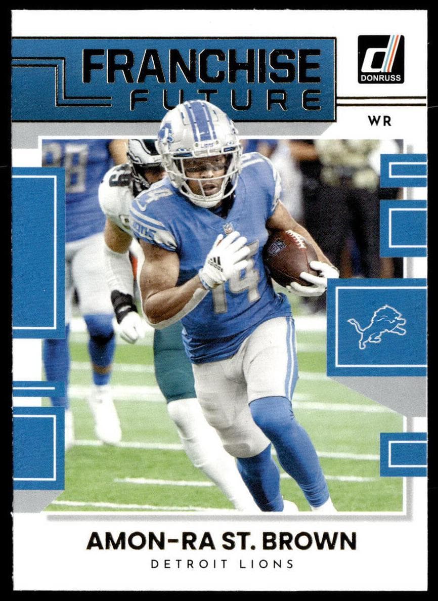 Amon-Ra St. Brown 2022 panini Donruss