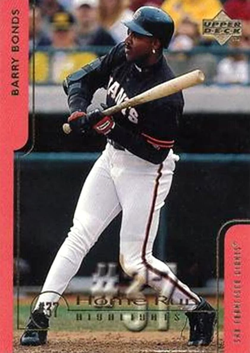 Barry Bonds 1999 upper-deck Upper Deck Challengers for 70