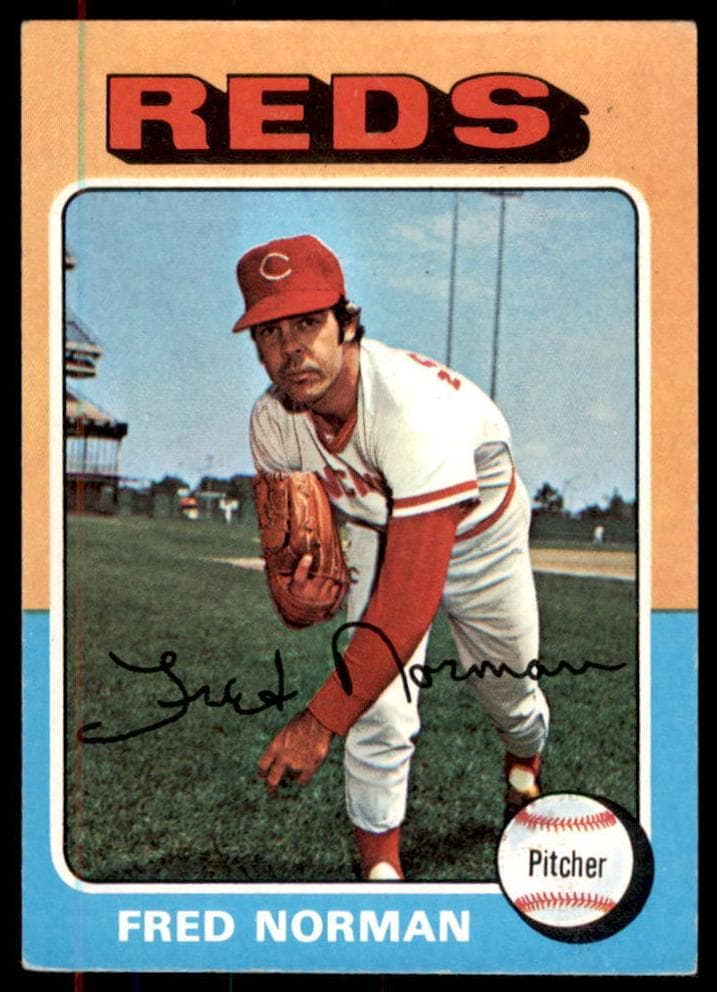 Fred Norman 1975 topps Topps Mini