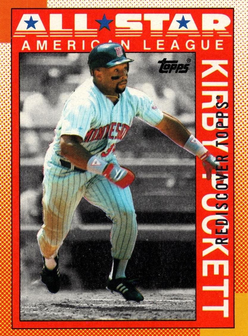 Kirby Puckett 1990 topps O-Pee-Chee