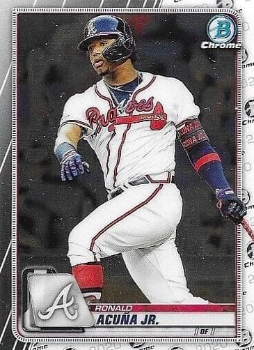 Ronald Acuña Jr. 2020 bowman Bowman Chrome