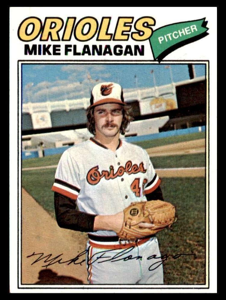 Mike Flanagan 1977 topps Topps