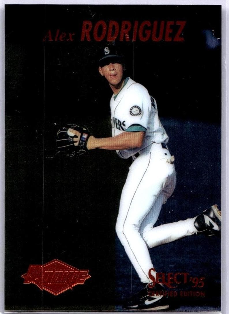 Alex Rodriguez 1995 panini Certified