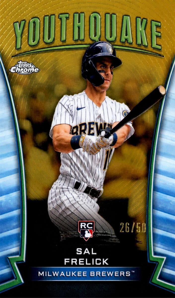 Sal Frelick 2024 topps Topps Chrome
