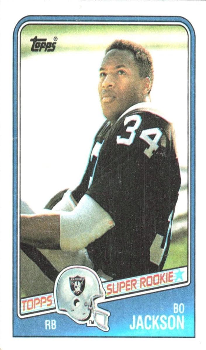 Bo Jackson trading card