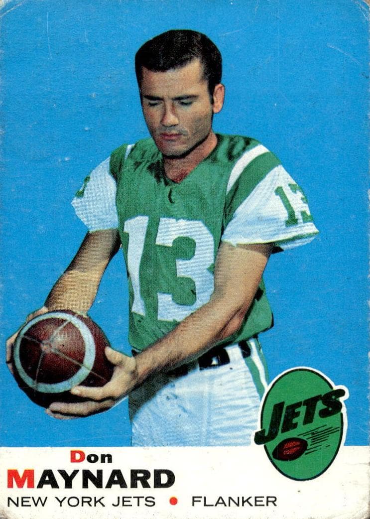 Don Maynard 1969 topps Topps
