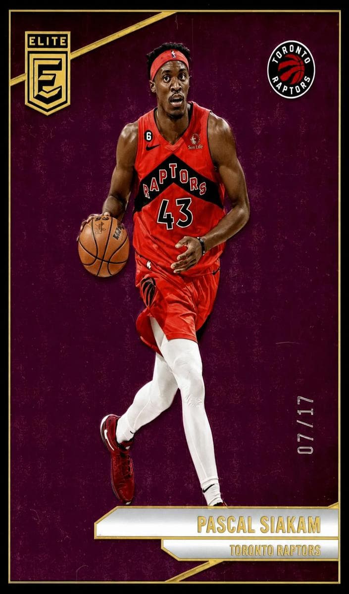 Pascal Siakam 2023 panini Donruss Elite