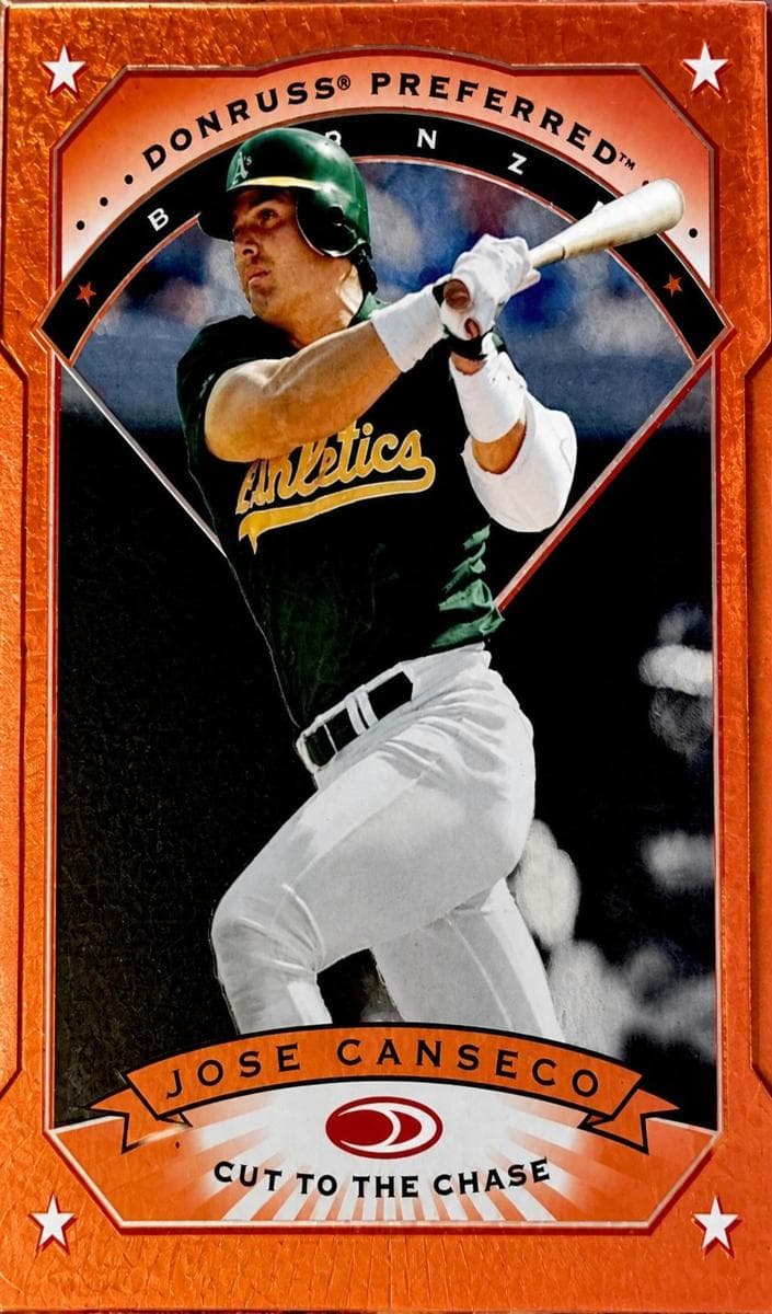 Jose Canseco 1997 panini Donruss Preferred