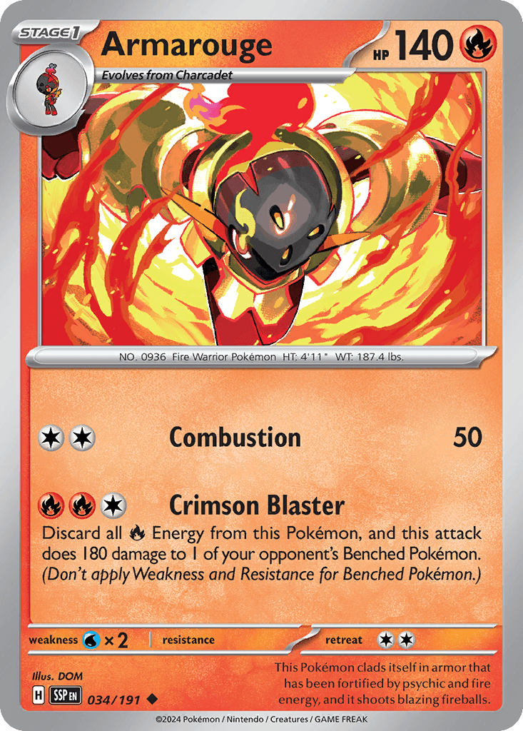 Armarouge 2026 Pokemon