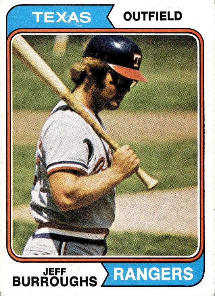 Jeff Burroughs 1974 topps Topps