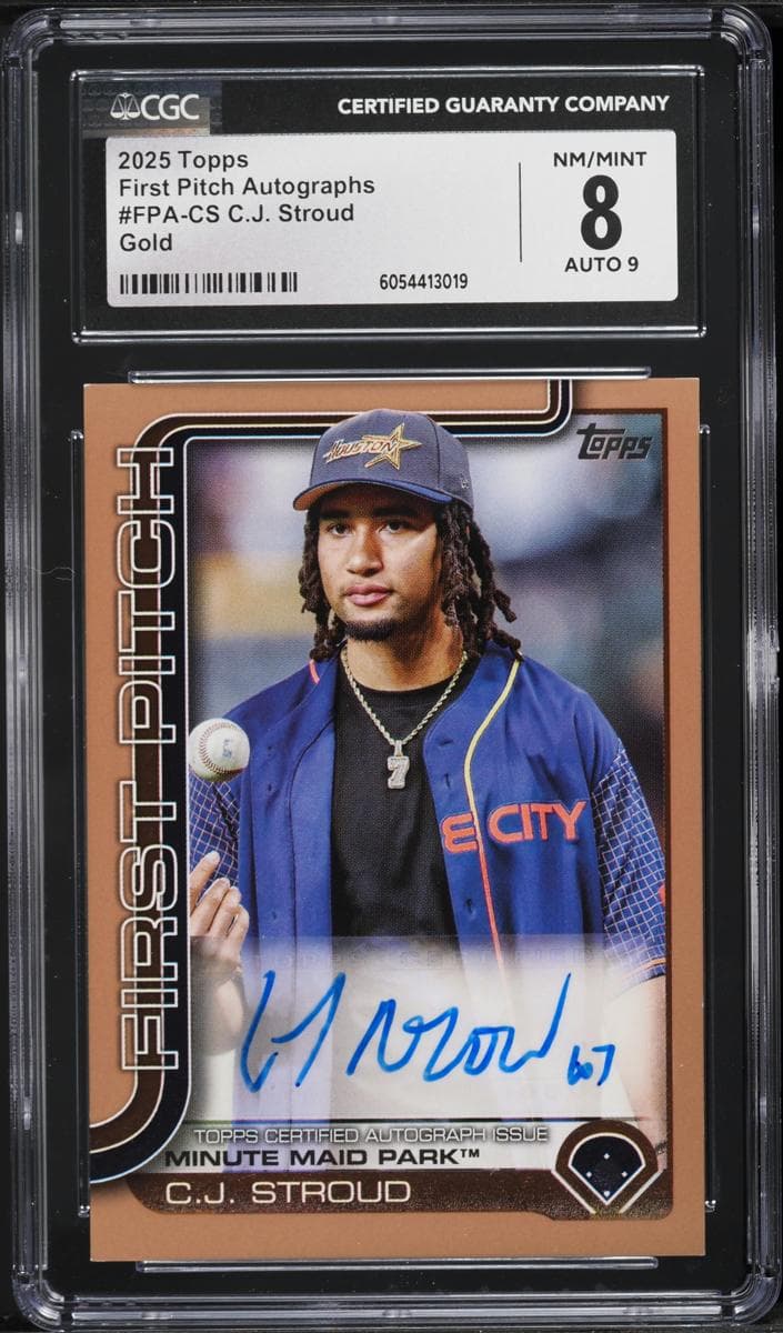 C.J. Stroud 2025 topps Topps