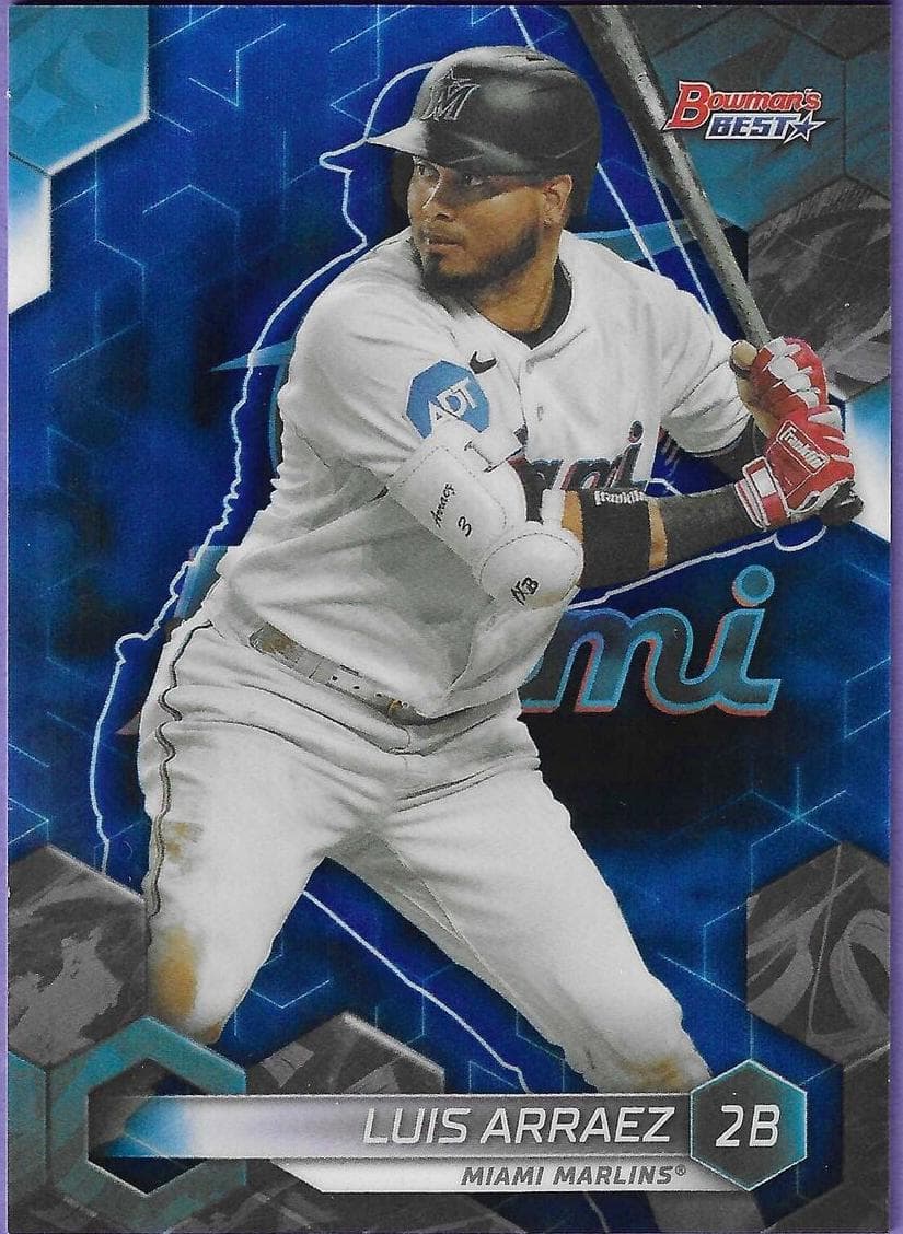 Luis Arraez 2023 bowman Bowman's Best