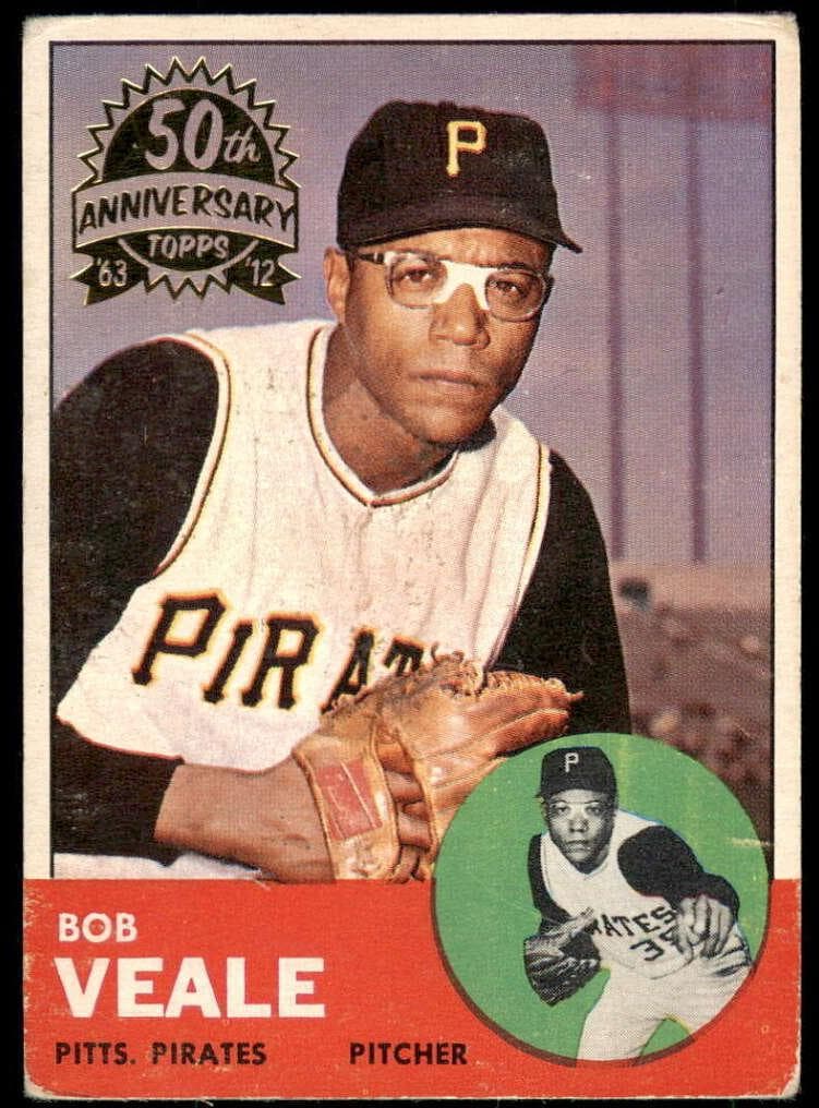 Bob Veale 1963 topps Topps