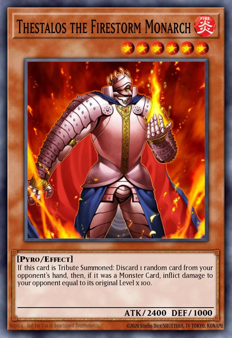 Thestalos the Firestorm Monarch #DL12-EN007