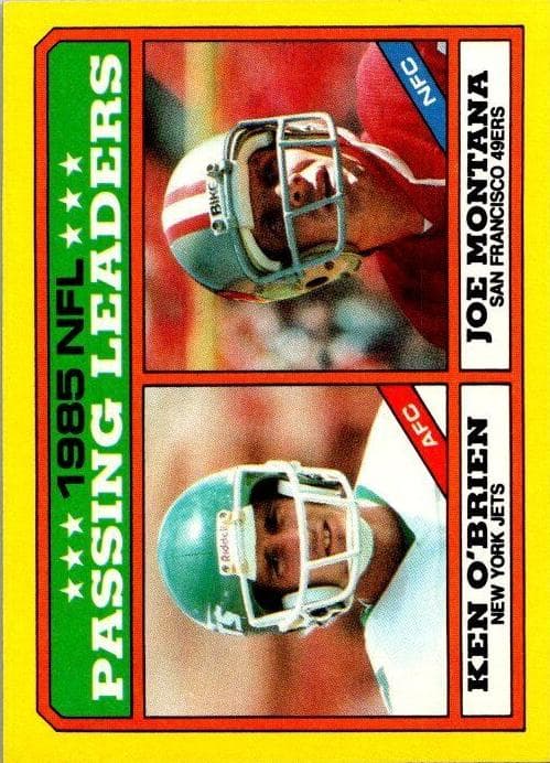 Ken O'Brien / Joe Montana #225
