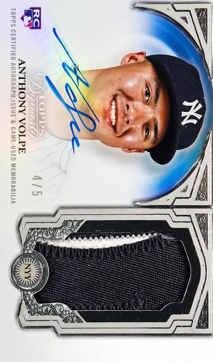 Anthony Volpe 2023 topps Topps Dynasty