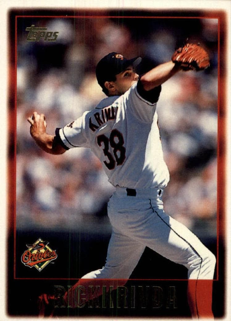 Rick Krivda 1997 topps Topps