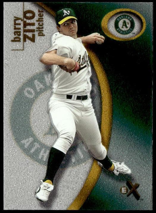 Barry Zito 2001 fleer Fleer E-X