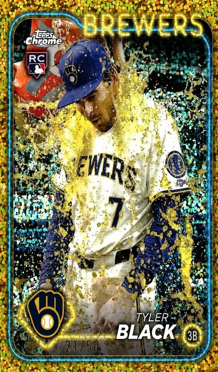Tyler Black 2024 topps Topps Chrome Update