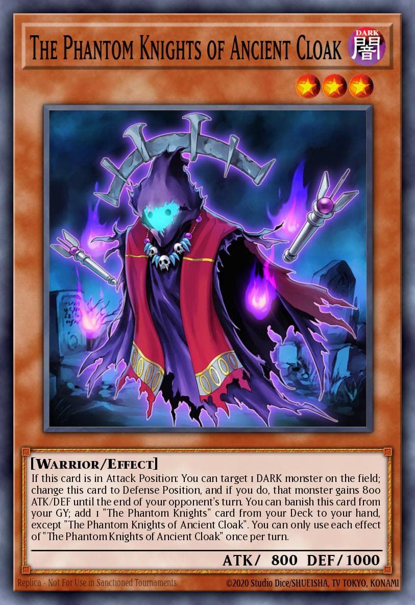 The Phantom Knights of Ancient Cloak #WIRA-EN001