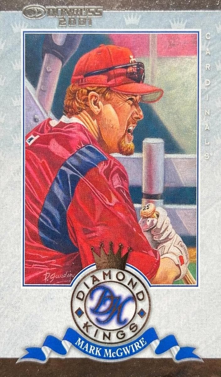 Mark McGwire 2001 panini Donruss