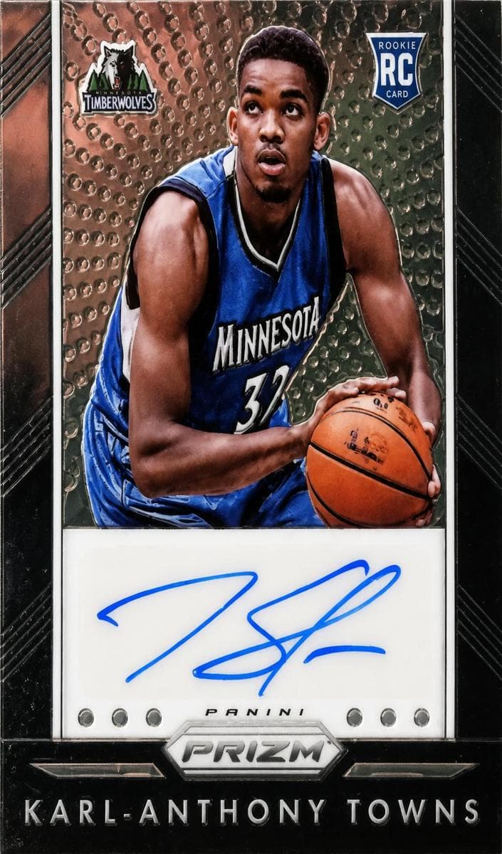 Karl-Anthony Towns 2015 panini