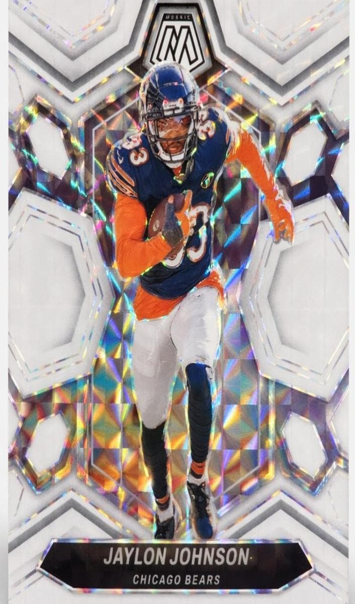 Jaylon Johnson 2024 panini Mosaic
