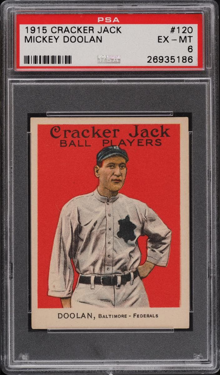 Mickey Doolan 1915 unknown Cracker Jack