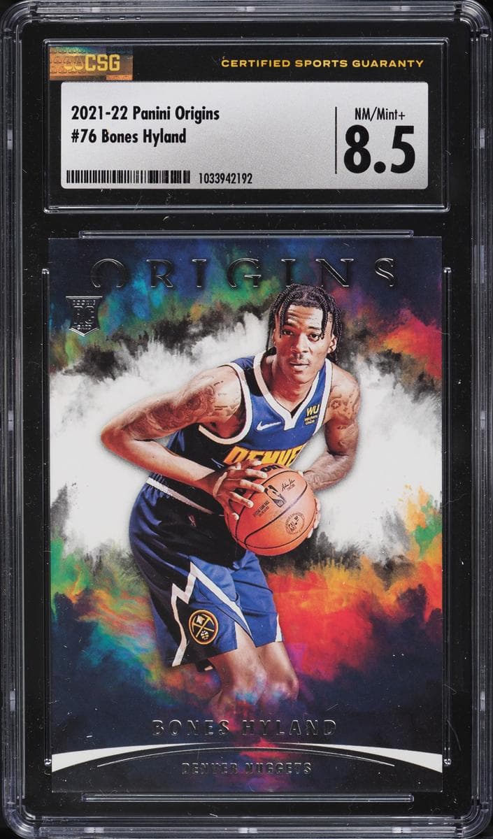 Bones Hyland 2021 panini Panini Origins