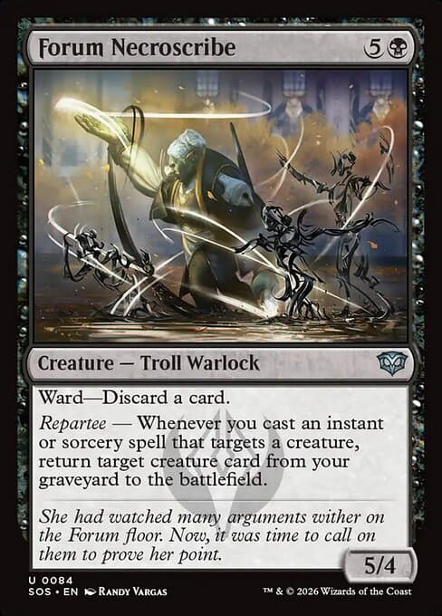 Forum Necroscribe 2026 Magic: The Gathering Secrets of Strixhaven