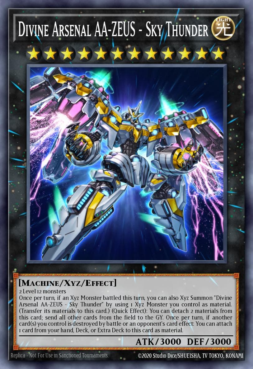 Divine Arsenal AA-ZEUS - Sky Thunder #OP18-EN002